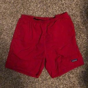 Red Men’s Patagonia Baggie Lights - Liner-less